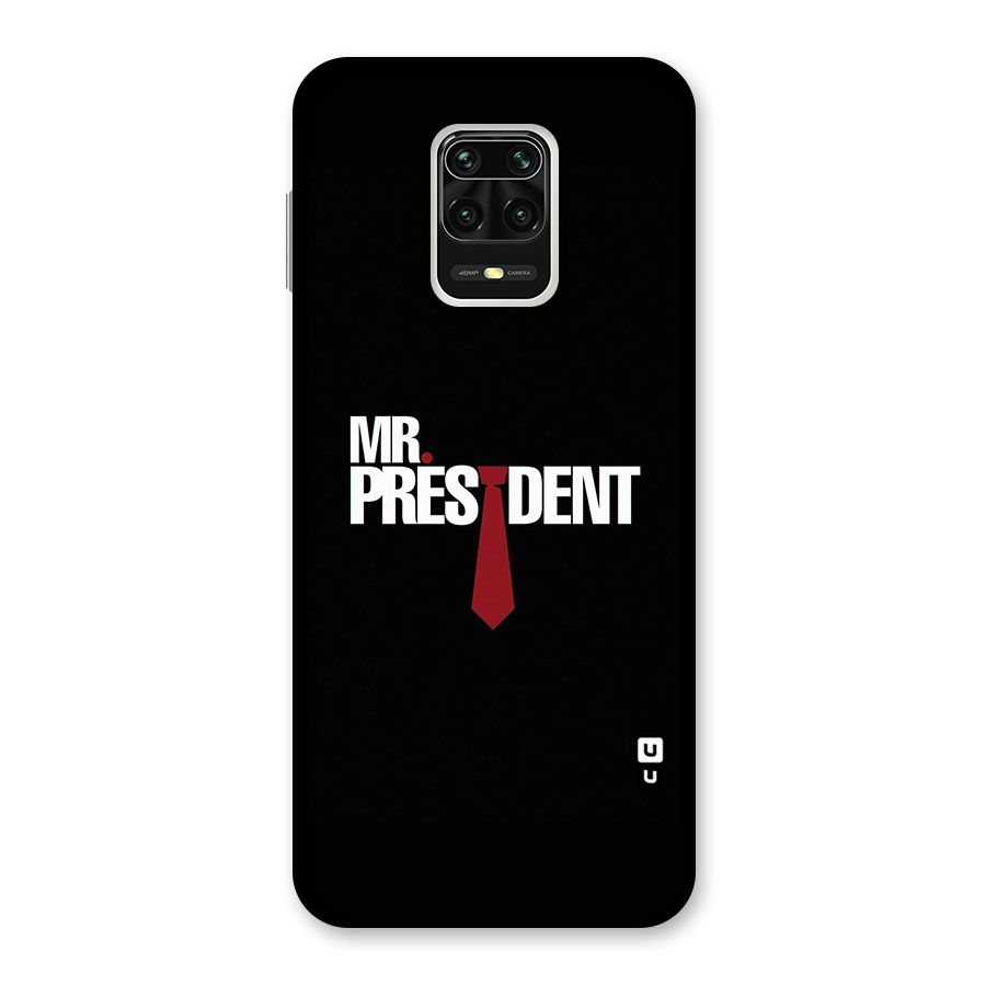 Mr President Back Case for Redmi Note 9 Pro Max