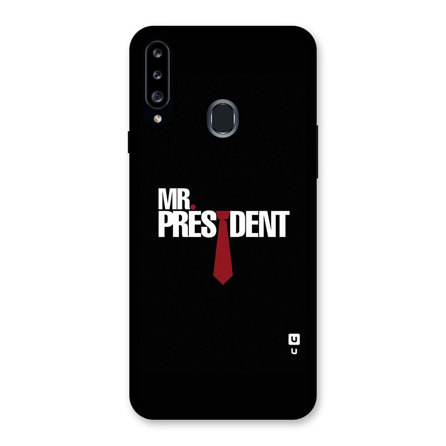 Mr President Back Case for Samsung Galaxy A20s