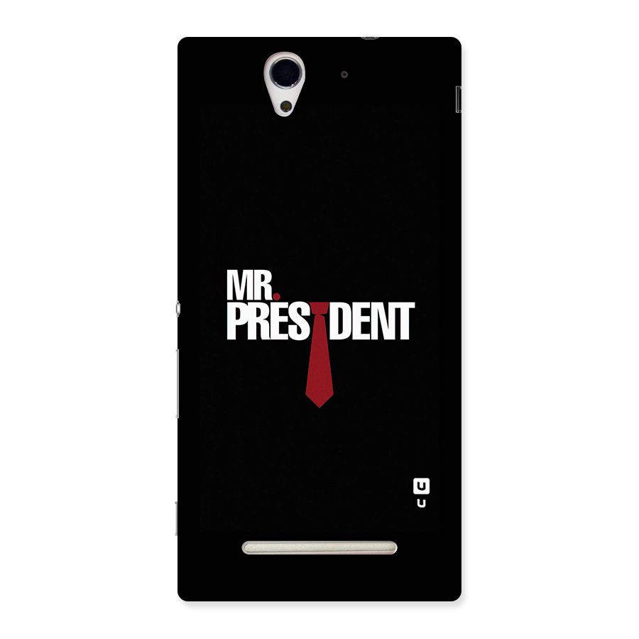 Mr President Back Case for Sony Xperia C3