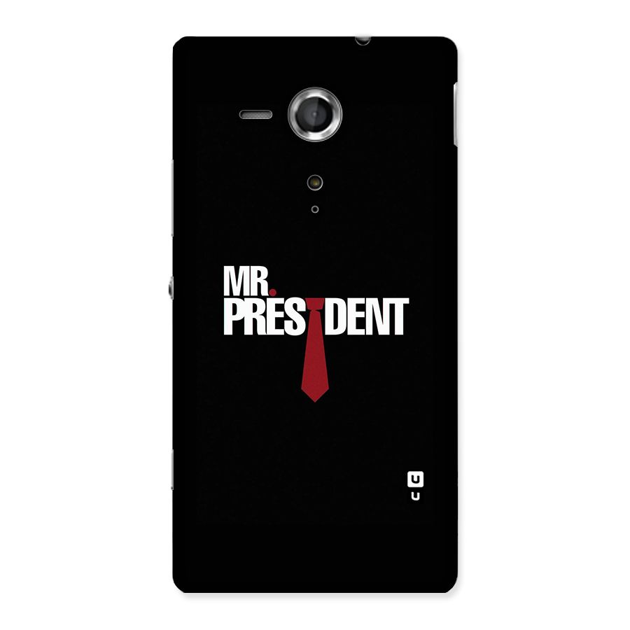 Mr President Back Case for Sony Xperia SP