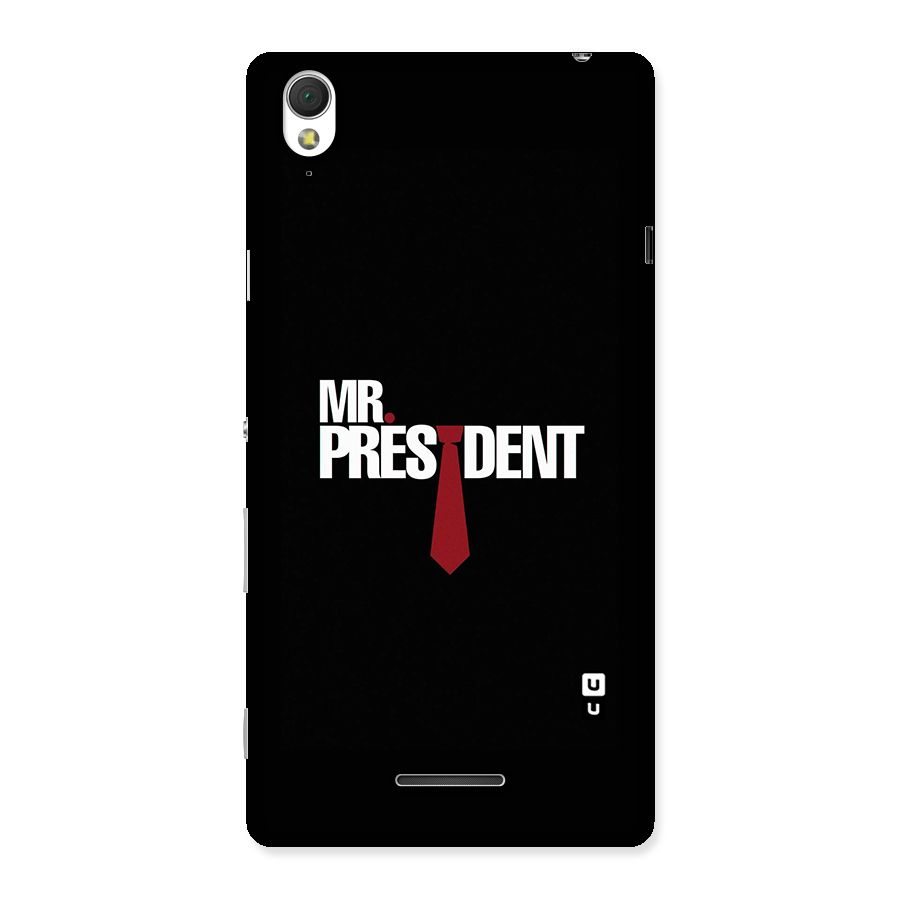 Mr President Back Case for Sony Xperia T3