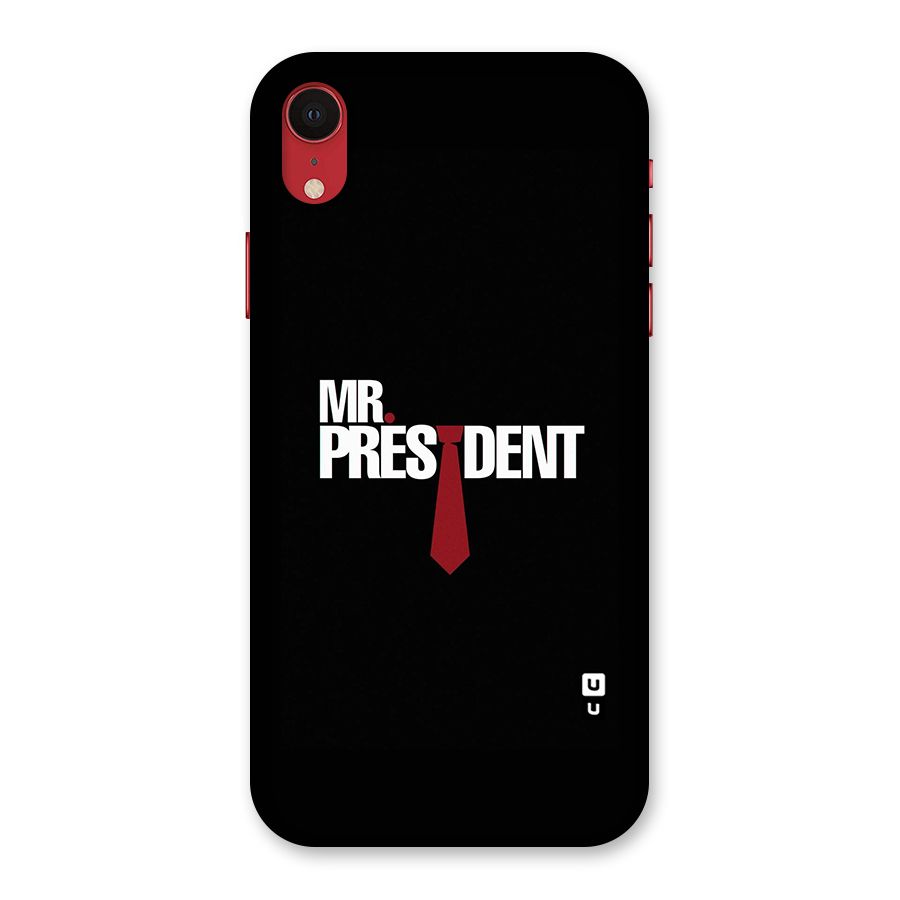 Mr President Back Case for iPhone XR