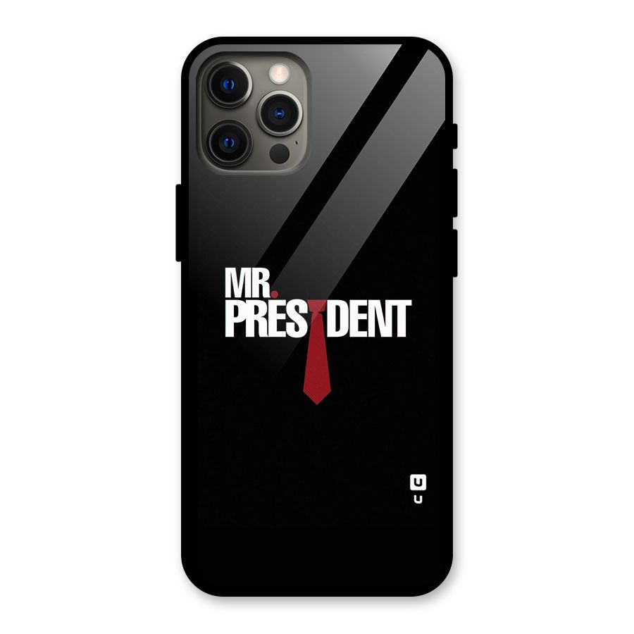Mr President Glass Back Case for iPhone 12 Pro Max