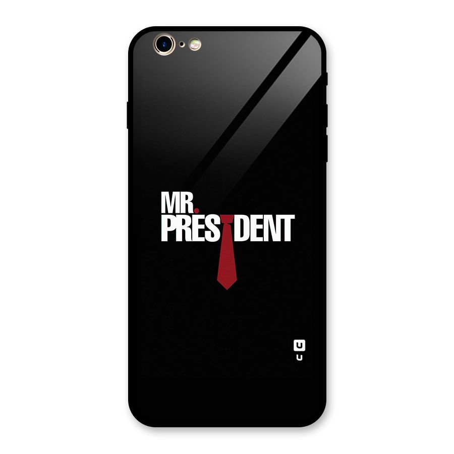 Mr President Glass Back Case for iPhone 6 Plus 6S Plus
