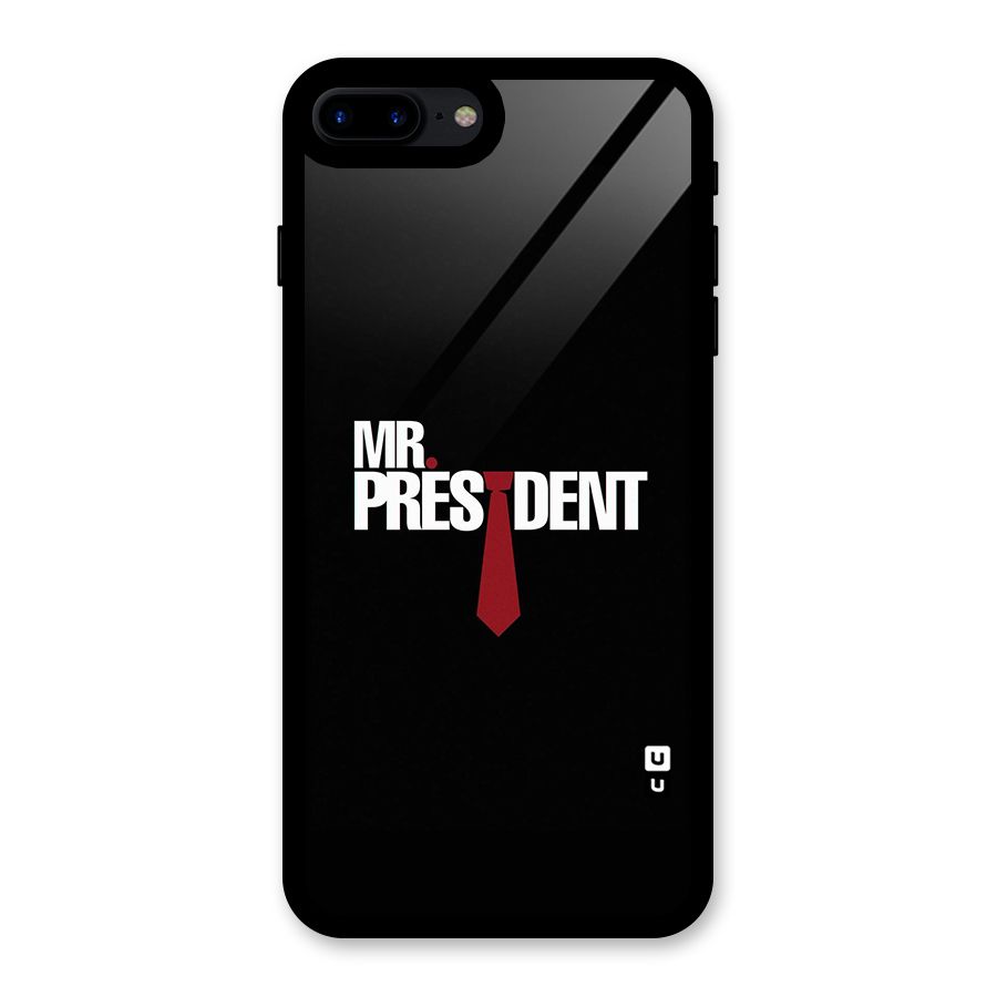 Mr President Glass Back Case for iPhone 7 Plus