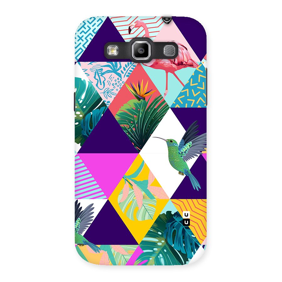 Multicolor Exotic Seamless Pattern Back Case for Galaxy Grand Quattro