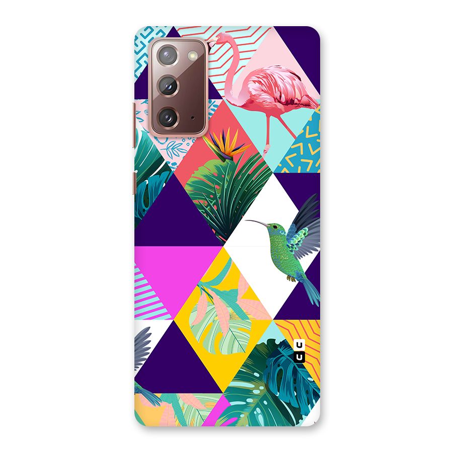 Multicolor Exotic Seamless Pattern Back Case for Galaxy Note 20