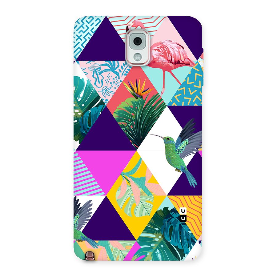 Multicolor Exotic Seamless Pattern Back Case for Galaxy Note 3