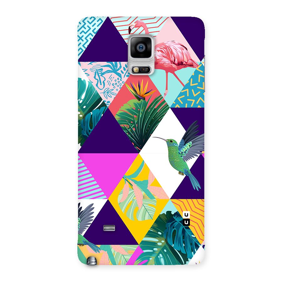 Multicolor Exotic Seamless Pattern Back Case for Galaxy Note 4