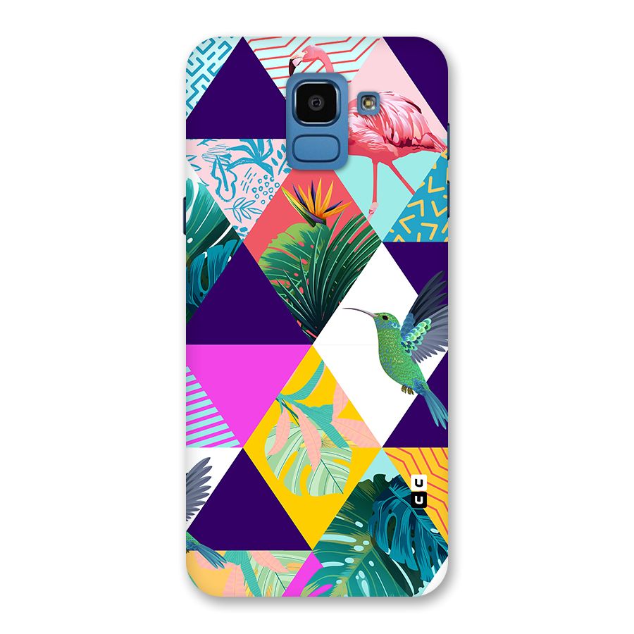 Multicolor Exotic Seamless Pattern Back Case for Galaxy On6