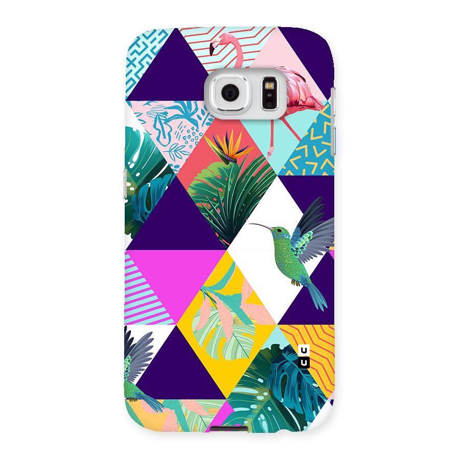 Multicolor Exotic Seamless Pattern Back Case for Galaxy S6
