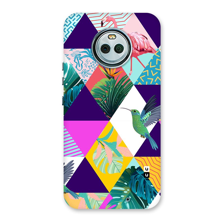 Multicolor Exotic Seamless Pattern Back Case for Moto X4