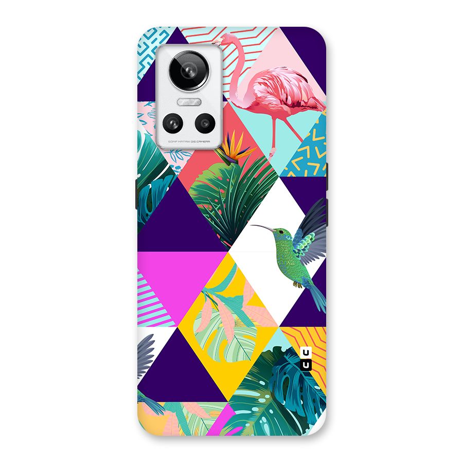 Multicolor Exotic Seamless Pattern Back Case for Realme GT Neo 3