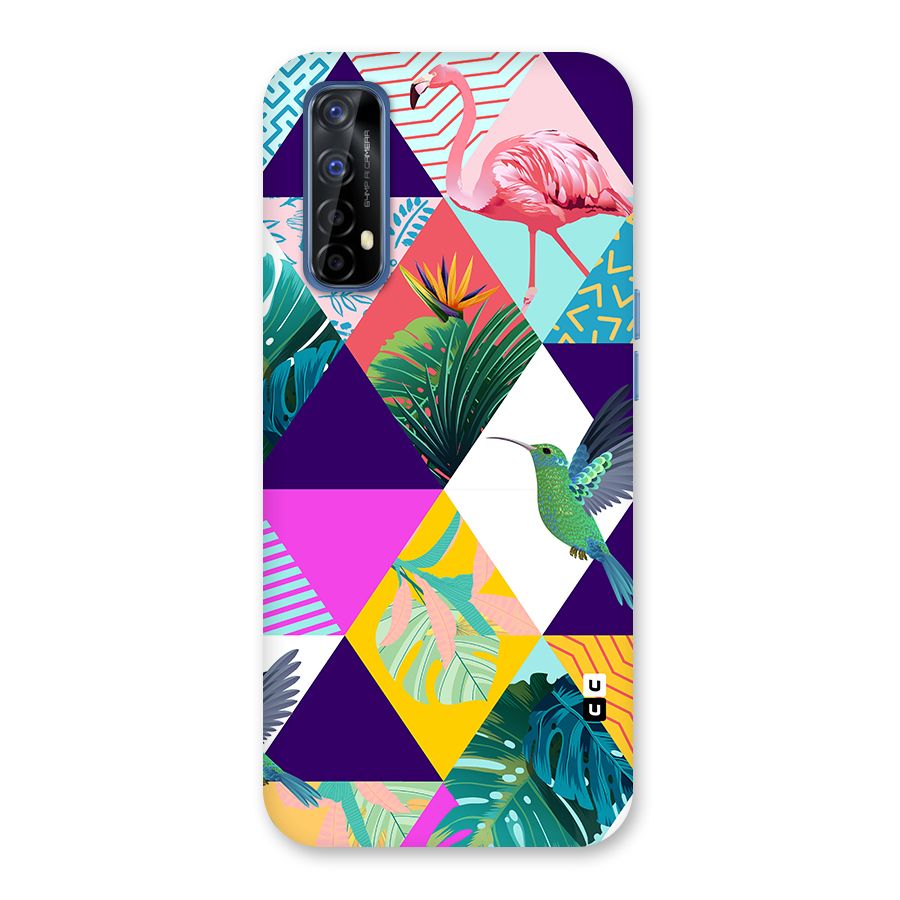 Multicolor Exotic Seamless Pattern Back Case for Realme Narzo 20 Pro