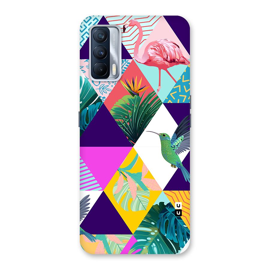 Multicolor Exotic Seamless Pattern Back Case for Realme X7