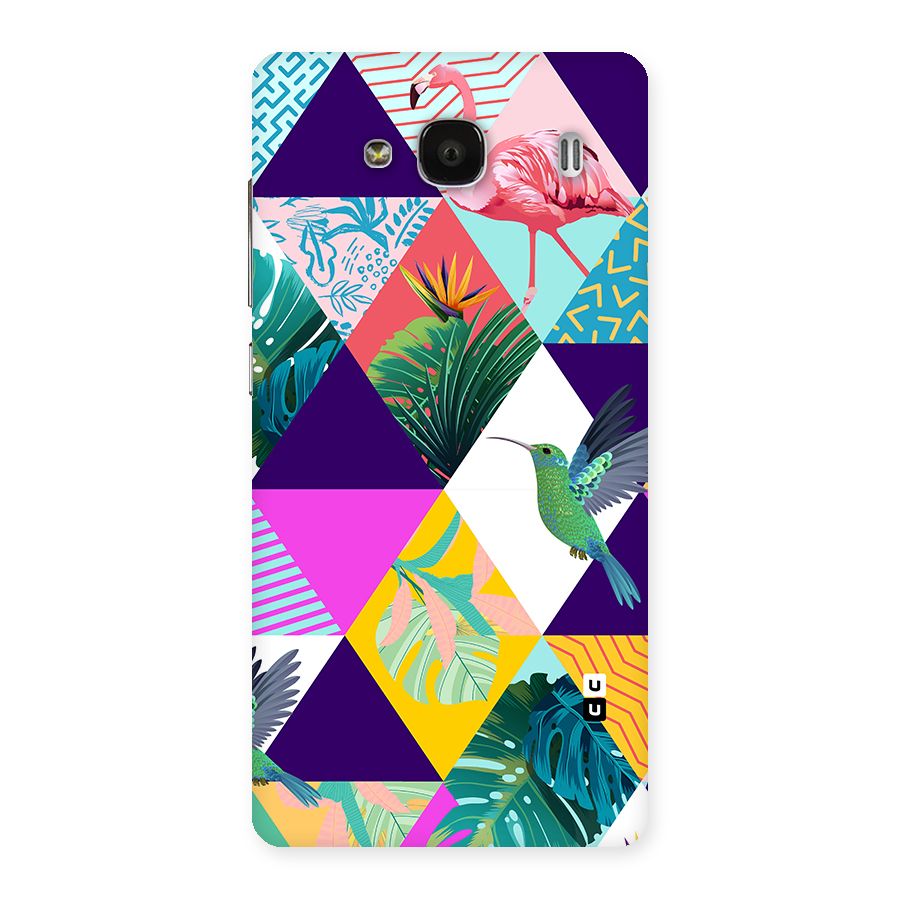 Multicolor Exotic Seamless Pattern Back Case for Redmi 2