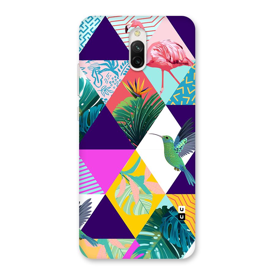 Multicolor Exotic Seamless Pattern Back Case for Redmi 8A Dual