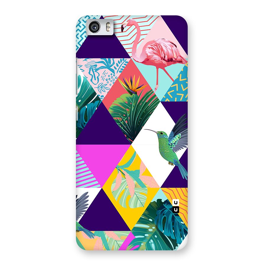 Multicolor Exotic Seamless Pattern Back Case for Redmi Mi 5