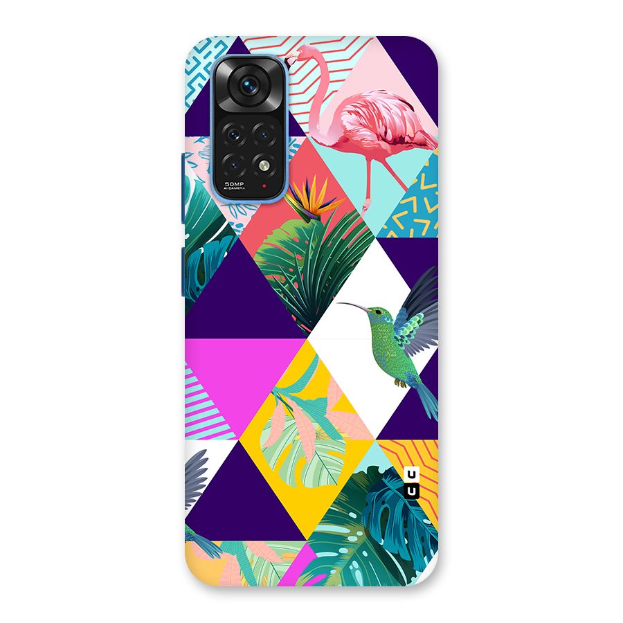Multicolor Exotic Seamless Pattern Back Case for Redmi Note 11S
