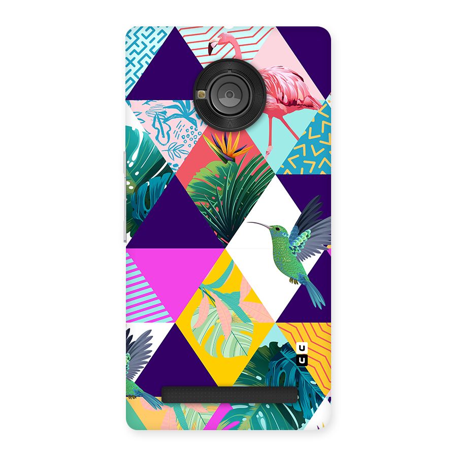Multicolor Exotic Seamless Pattern Back Case for Yunique