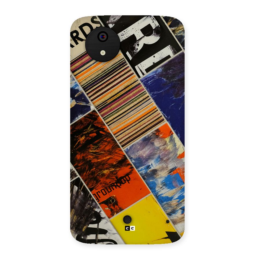 Multiple Textures Back Case for Canvas A1  AQ4501