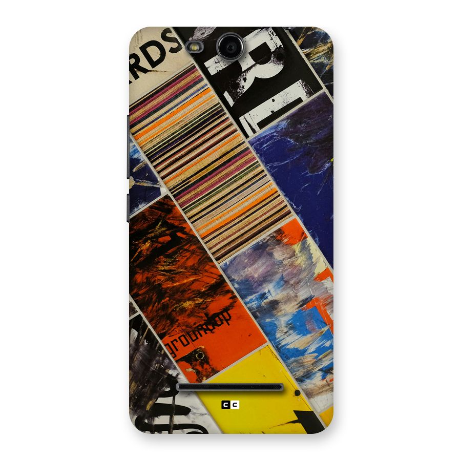 Multiple Textures Back Case for Canvas Juice 3 Q392