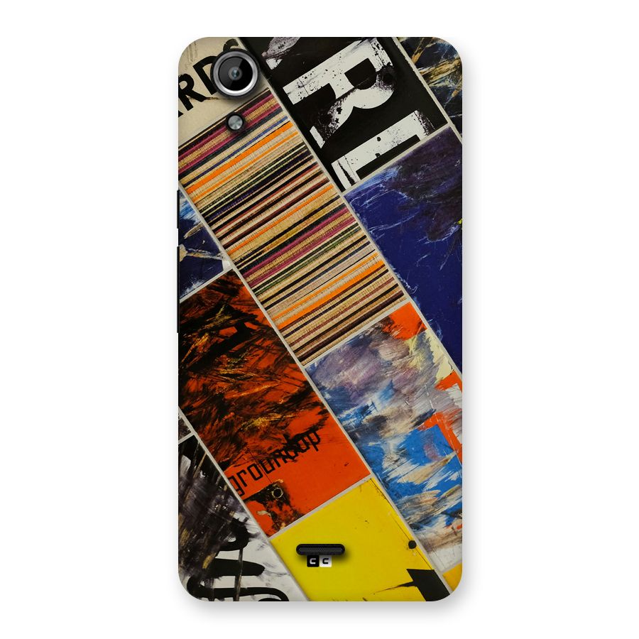 Multiple Textures Back Case for Canvas Selfie Lens Q345