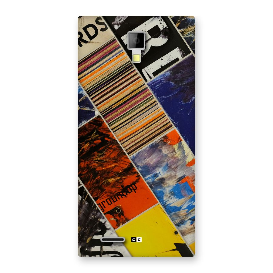 Multiple Textures Back Case for Canvas Xpress A99