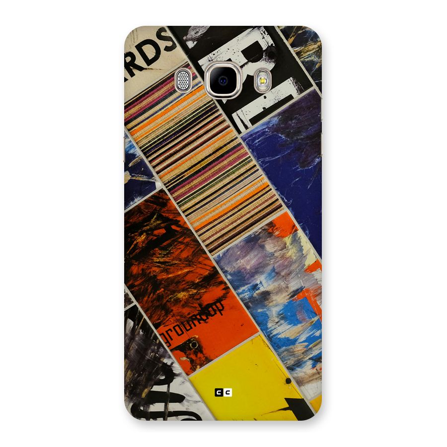 Multiple Textures Back Case for Galaxy J7 2016