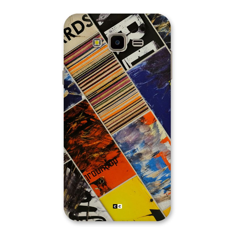 Multiple Textures Back Case for Galaxy J7 Nxt