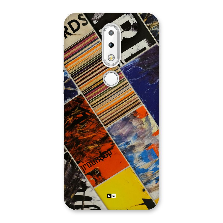 Multiple Textures Back Case for Nokia 6.1 Plus
