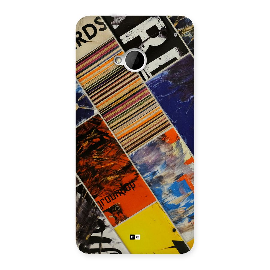 Multiple Textures Back Case for One M7 (Single Sim)