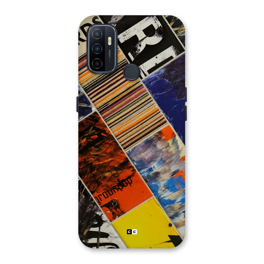 Multiple Textures Back Case for Oppo A32