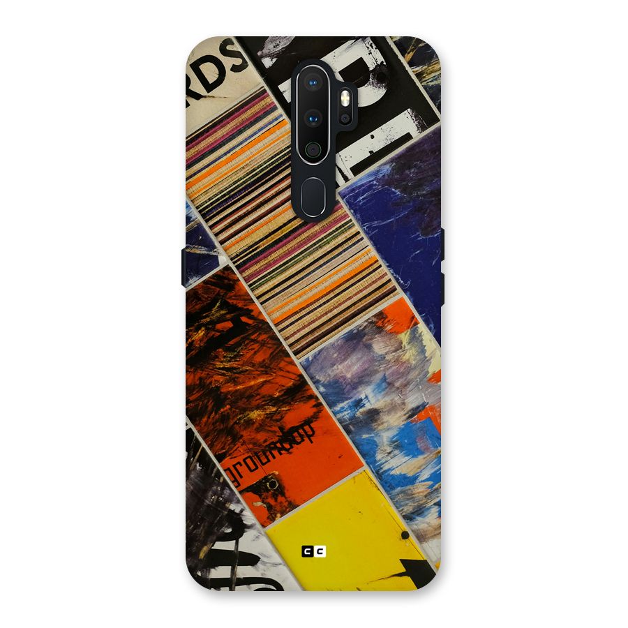 Multiple Textures Back Case for Oppo A5 (2020)