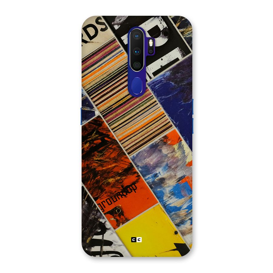 Multiple Textures Back Case for Oppo A9 (2020)
