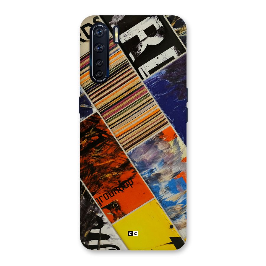 Multiple Textures Back Case for Oppo F15
