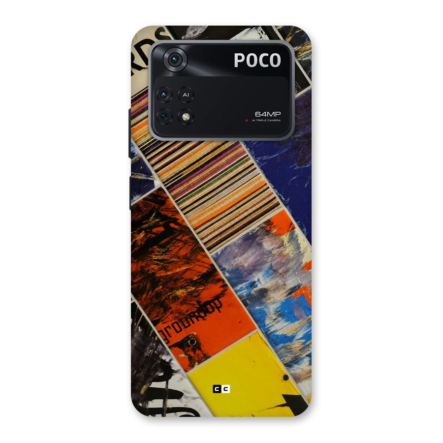 Multiple Textures Back Case for Poco M4 Pro 4G