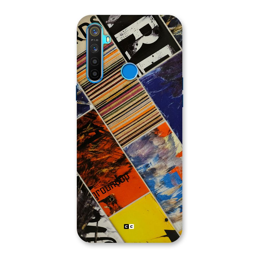 Multiple Textures Back Case for Realme 5s