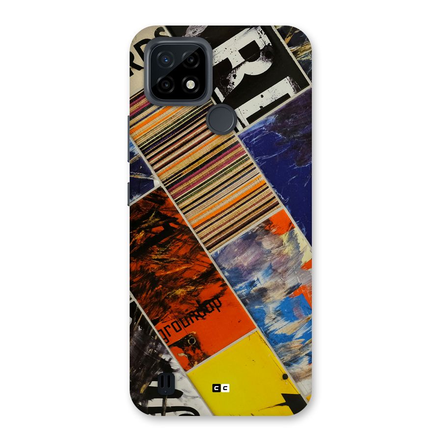 Multiple Textures Back Case for Realme C21