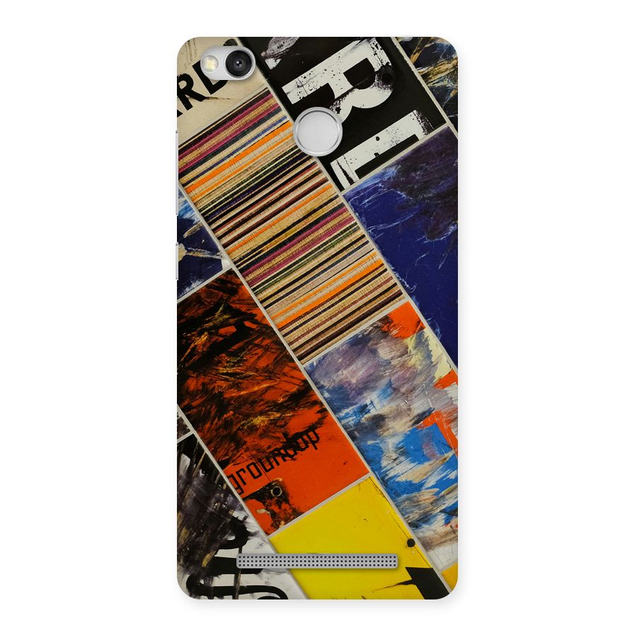 Multiple Textures Back Case for Redmi 3S Prime