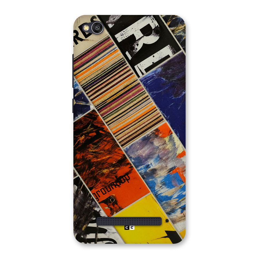 Multiple Textures Back Case for Redmi 4A