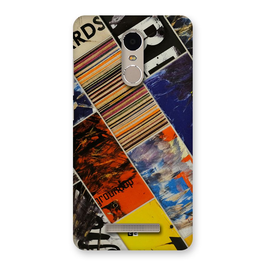 Multiple Textures Back Case for Redmi Note 3