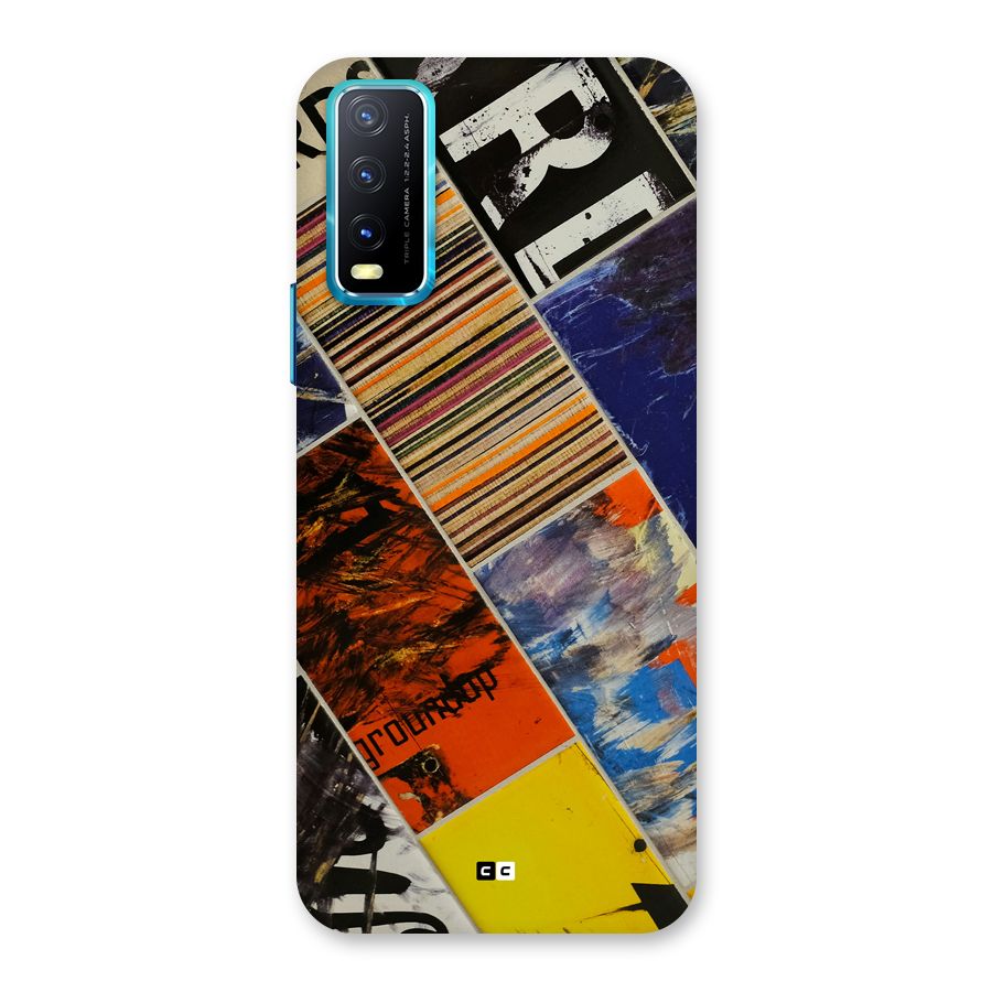 Multiple Textures Back Case for Vivo Y20