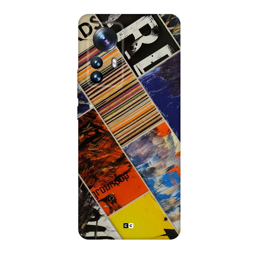 Multiple Textures Back Case for Xiaomi 12 Pro