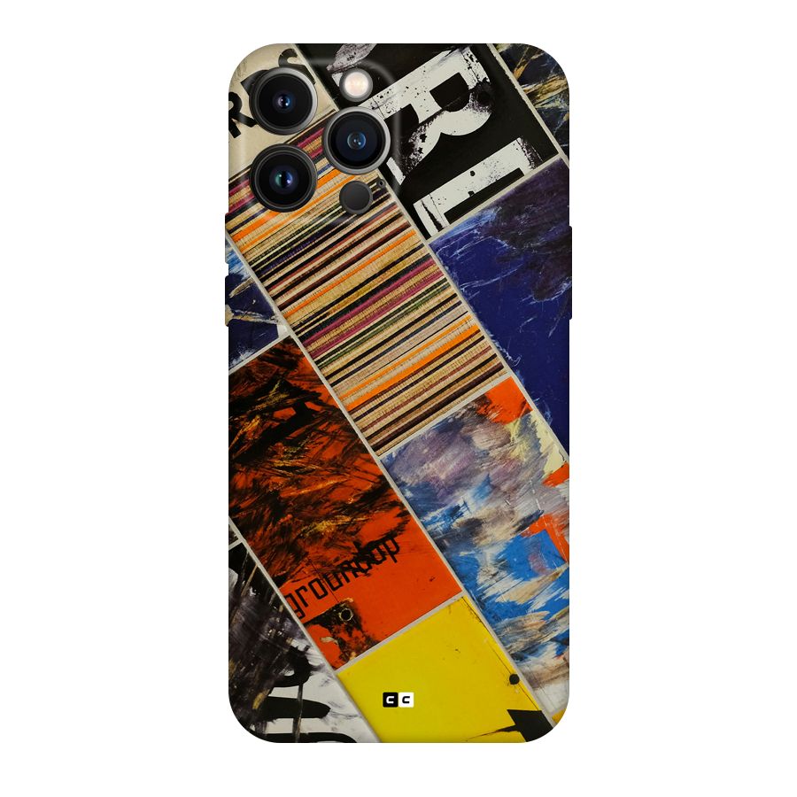 Multiple Textures Back Case for iPhone 13 Pro Max