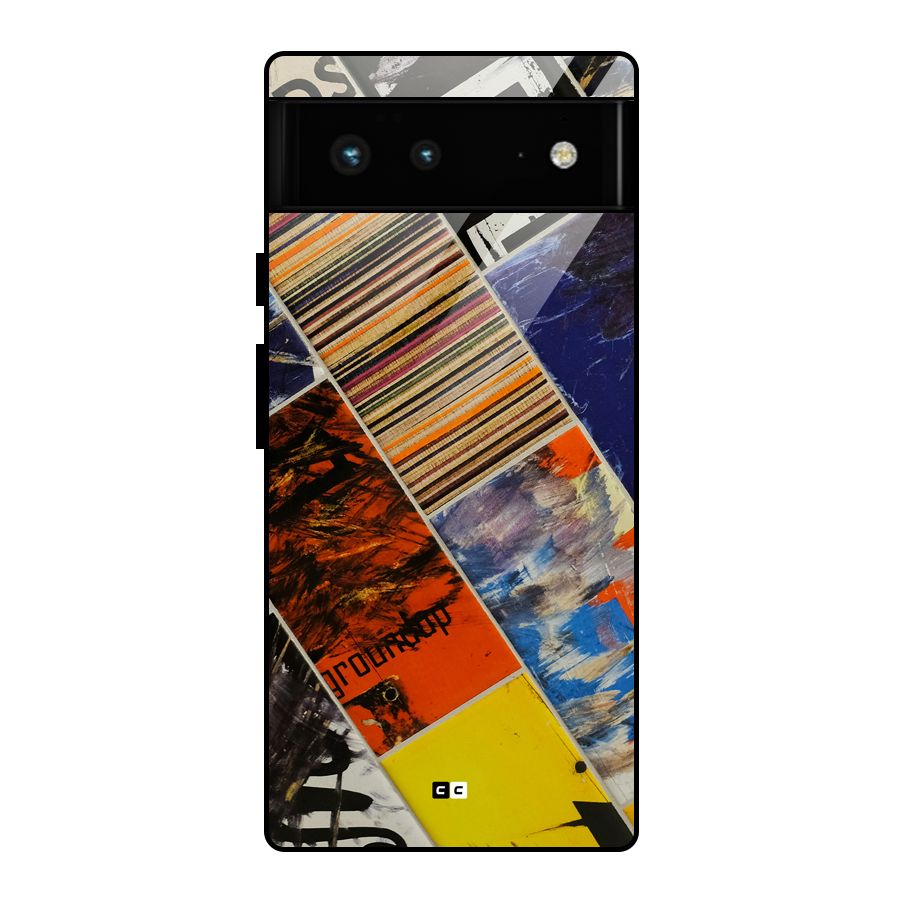 Multiple Textures Glass Back Case for Google Pixel 6