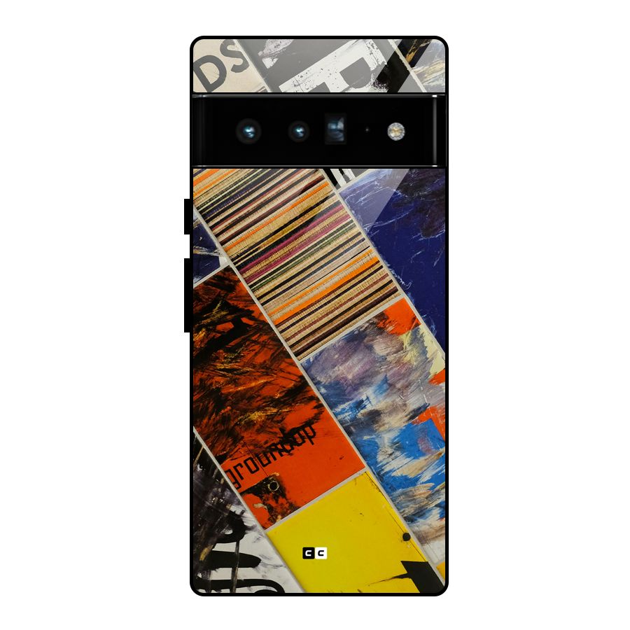 Multiple Textures Glass Back Case for Google Pixel 6 Pro