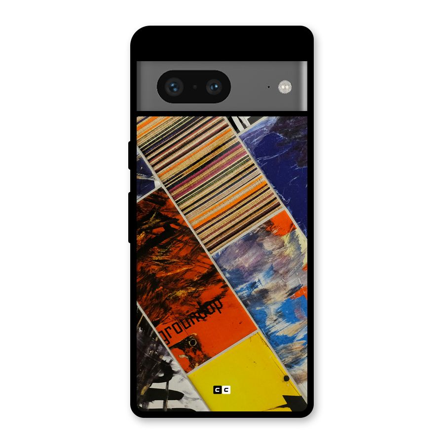 Multiple Textures Glass Back Case for Google Pixel 7