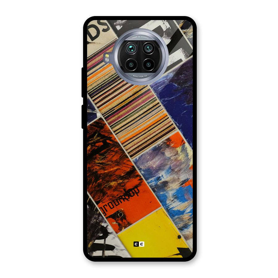 Multiple Textures Glass Back Case for Mi 10i