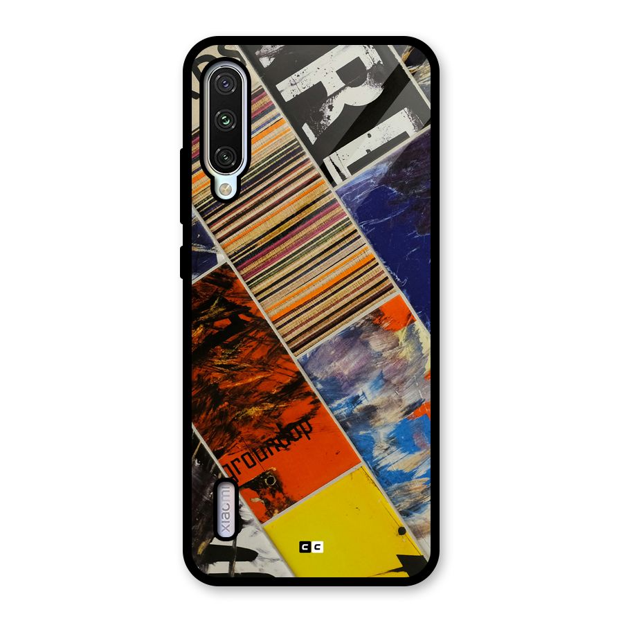 Multiple Textures Glass Back Case for Mi A3
